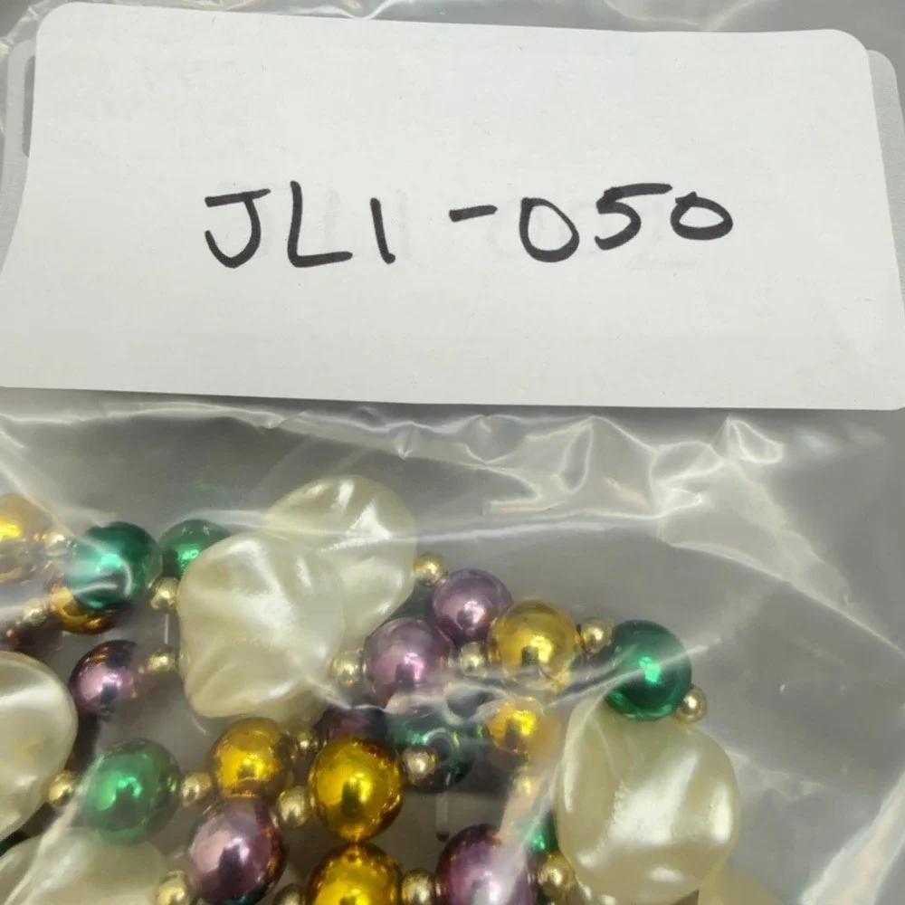 Vintage Mardi Gras Beads New Orleans Necklace 26